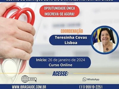  MBA de Gestão de Serviços de Apoio e Infraestrutura em Saúde