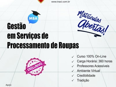 Pós-Graduação em Gestão em Serviços de Processamento de Roupas