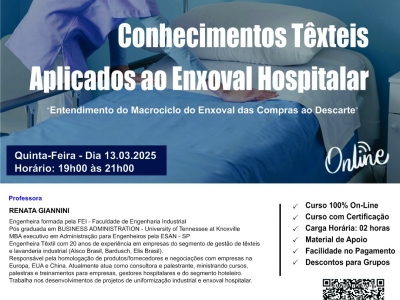 Conhecimentos Têxteis Aplicados ao Enxoval Hospitalar