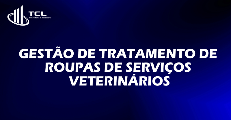 Gestão de Tratamento de Roupas de Serviços Veterinários